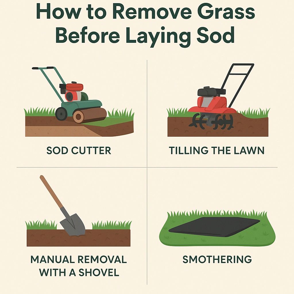 How to Remove Grass Before Laying Sod