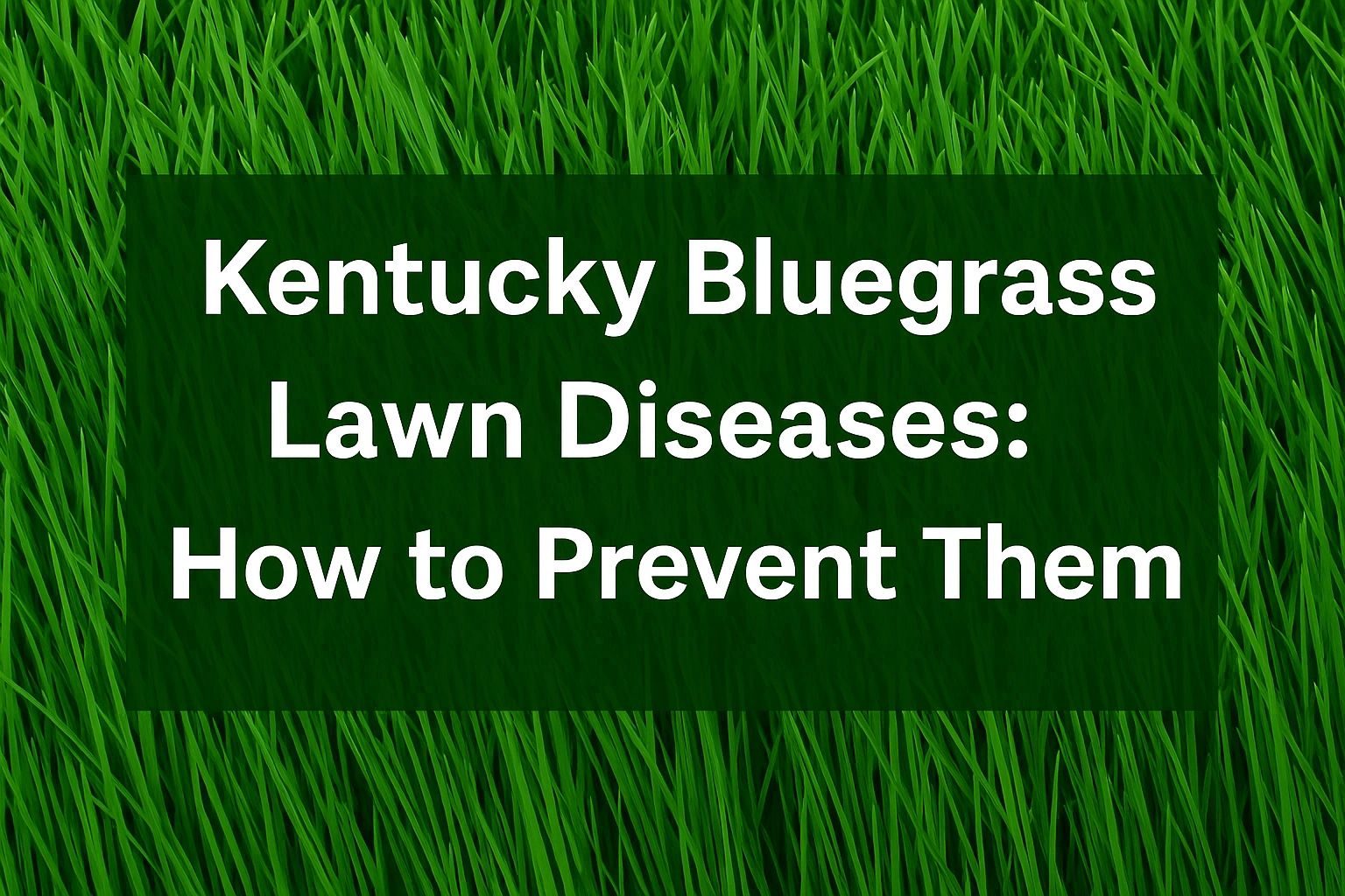 Kentucky Bluegrass Lawn Diseases: How to Prevent Them