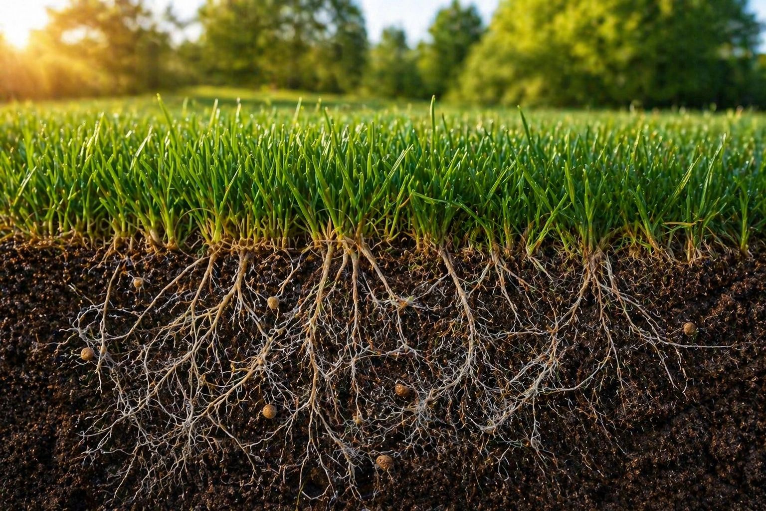 The Complete Guide to Mycorrhizal Fungi and New Sod Rooting