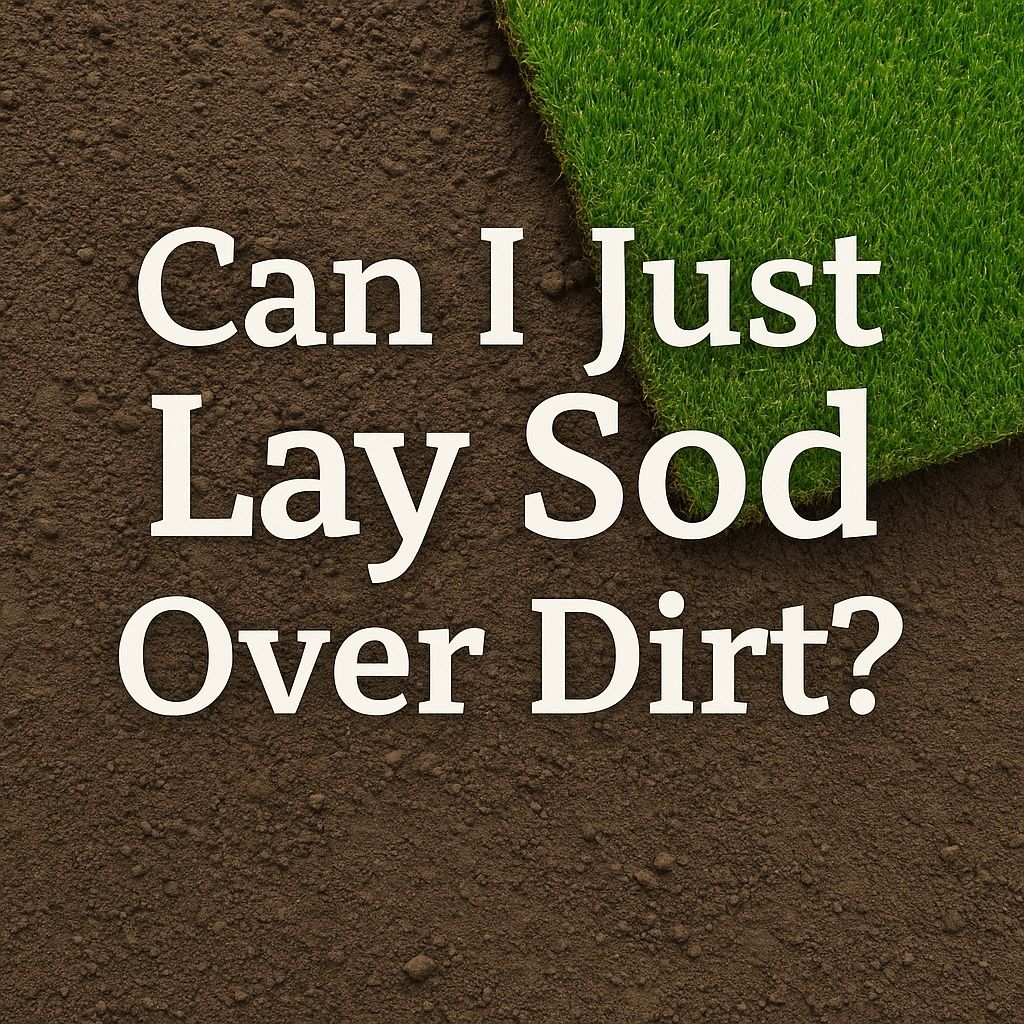 Can I Just Lay Sod Over Dirt? The Honest Answer, and What Works