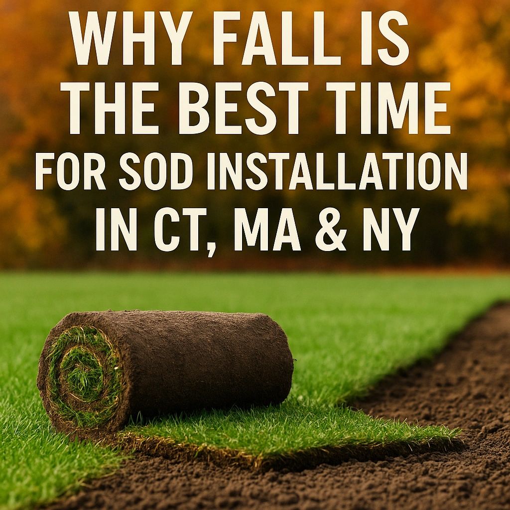 Why Fall Is the Best Time for Sod Installation in CT, MA, & NY