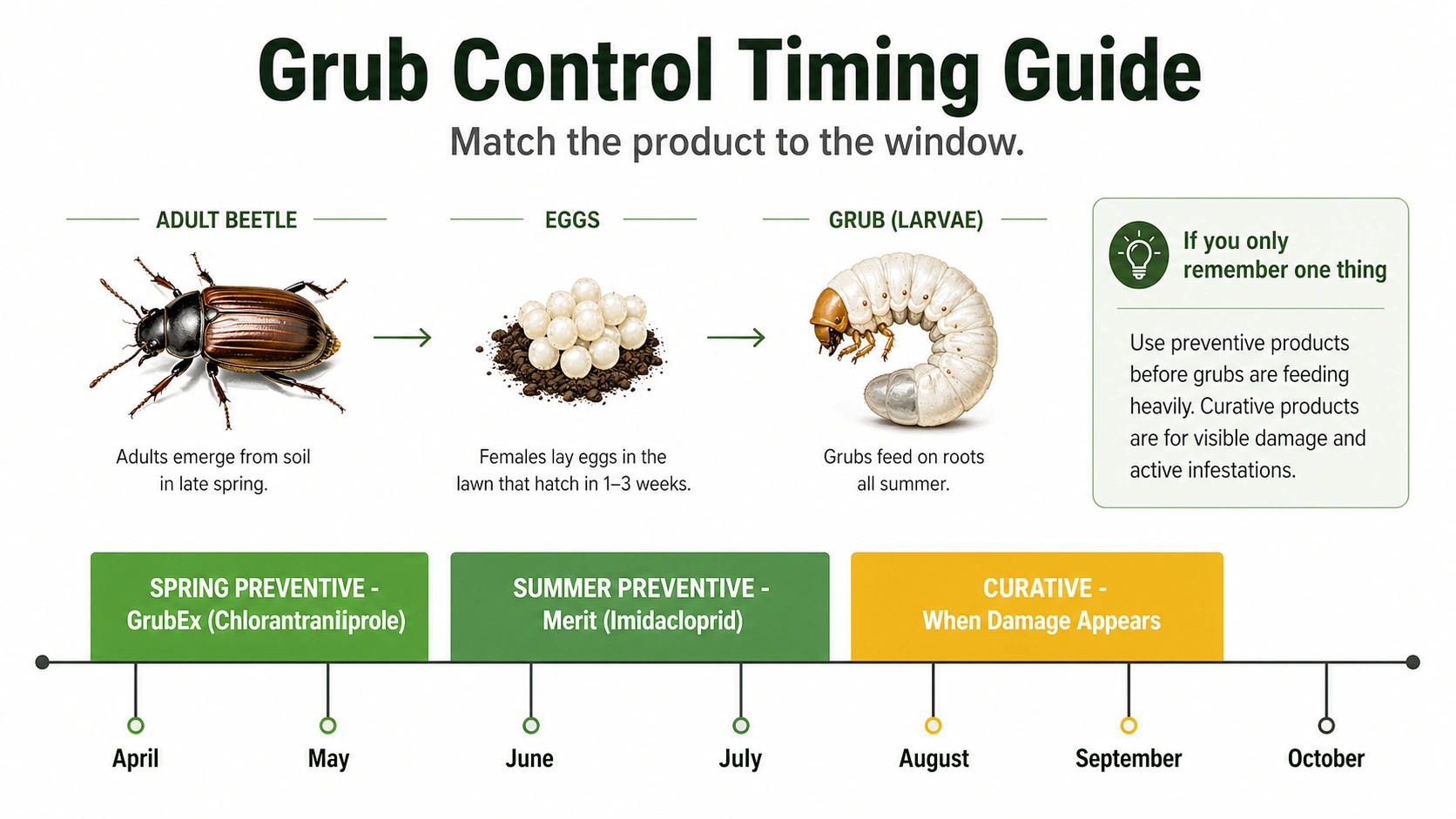 The Homeowner's Guide to Grub Control: When to Apply What and Why