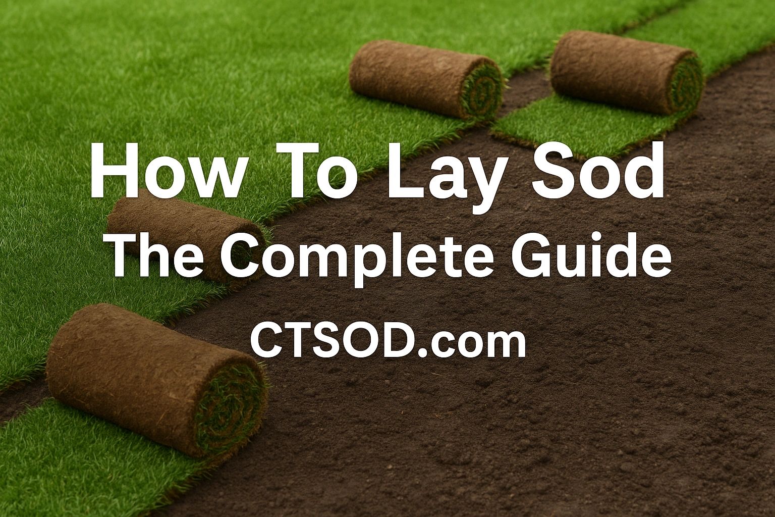 How to Lay Sod: The Ultimate Guide for Northeast U.S. Lawns