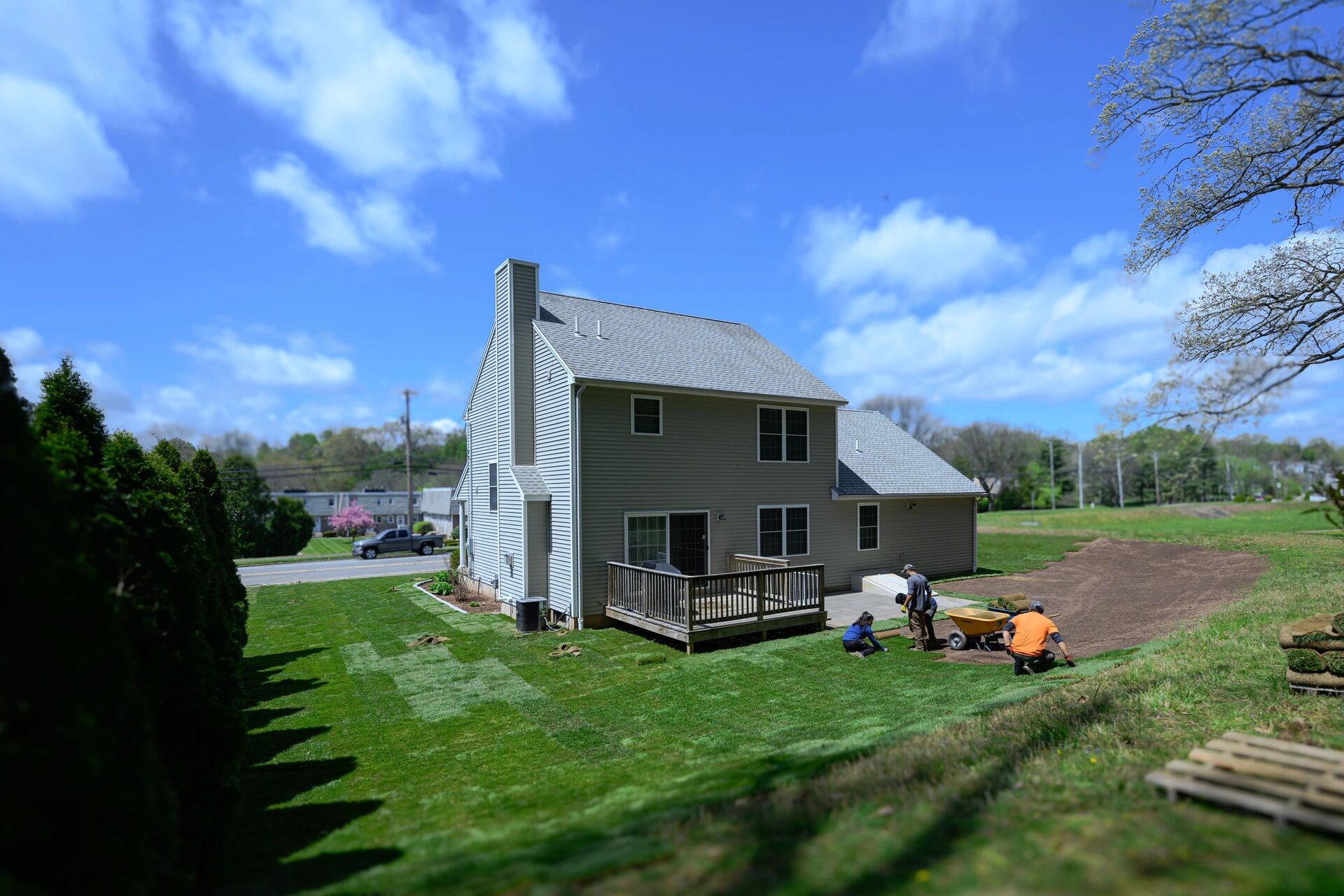 Cape Cod, MA Sod Installation